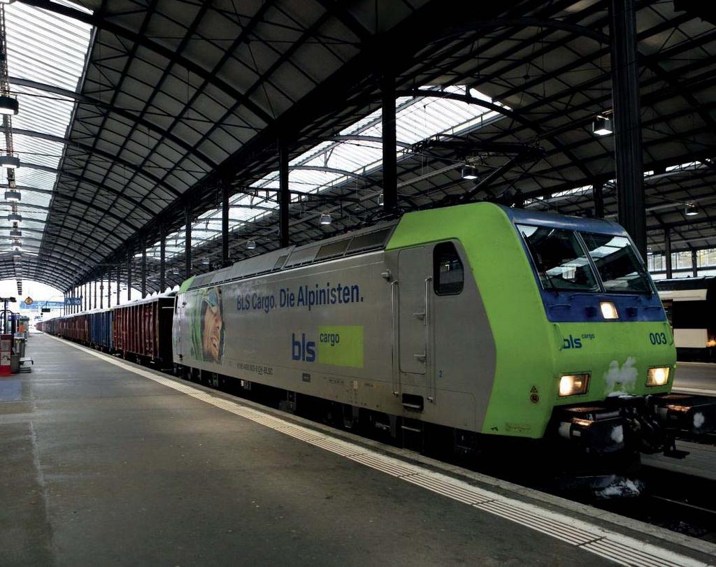 BLS Cargo: Mit Lastmile Lokomotive ins Terminal Rekingen BLS Cargo: