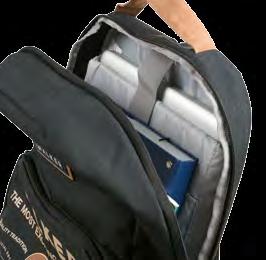 Seitentaschen side pockets > > Organizer organizer > > Zipptasche, Steckfächer und Steckplätze