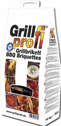 Grillprofi-Grill-Briketts Aus.