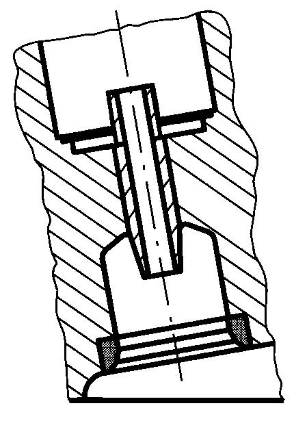 11 12 591 Ventilführung einbauen Ventilsitz auf Verschleiß prüfen Ventilsitzringe mit Tuschierpaste oder ähnlichem einstreichen. Zugehöriges Ventil einsetzen und mit leichtem Druck drehen.