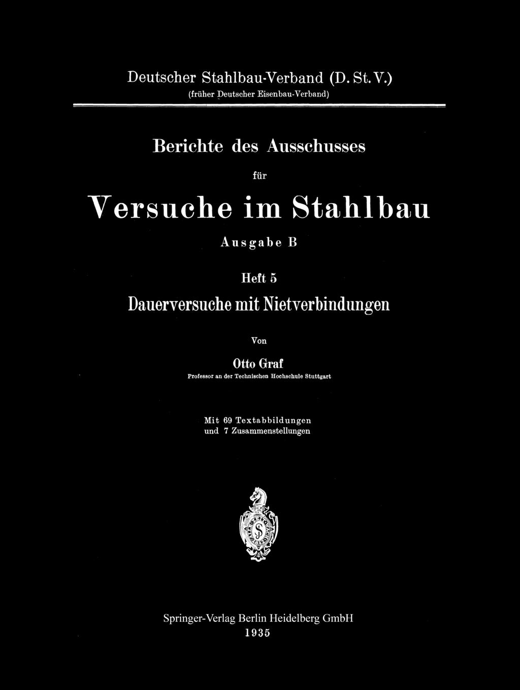 Deutscher Stahlbau-Verband (D. St. V.