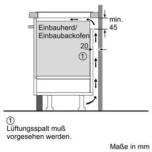 3/3 iq300 EI645CFB1E Edelstahl 60 cm