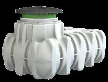 Trinkwasserspeicher Platin Für den Erdeinbau l Behälter aus robustem, langlebigem Polyethylen l Lebensmittelechte Ausführung mit Prüfzeugnis l Leicht zu