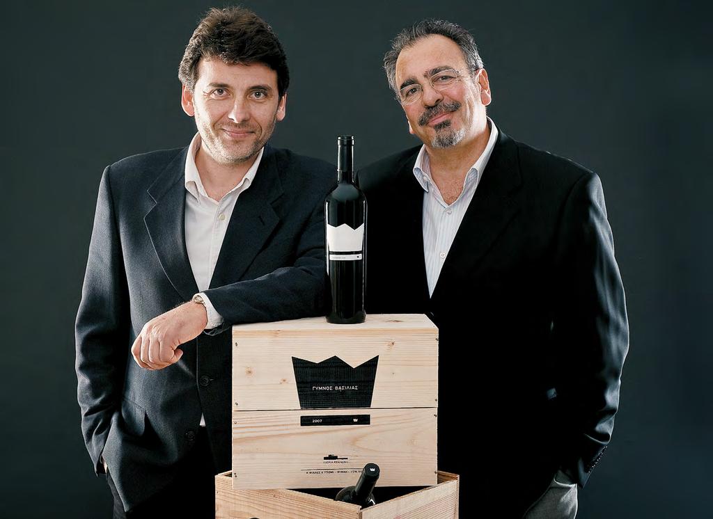 2015 ESSEN & TRINKEN GRIECHENLAND JOURNAL aber ebenso für die nackte Wahrheit und Redlichkeit der beiden Männer: Wir wollten einen realistischen Wein mit den besten Reben, die der Boden hervorbringen