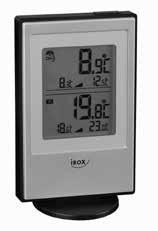 LABOR + ACCESSOIRES 11 Digital Minima-Maxima Funk-Temperaturüberwachungssystem Typ IROX JKT-3R Ideal für die Medikamentenüberwachung im Raum und im Kühlschrank.