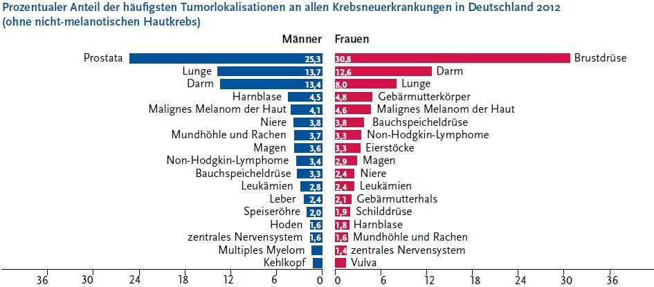 Der onkologische Patient: Daten & Fakten Krebserkrankungen in Deutschland http://www.krebsdaten.