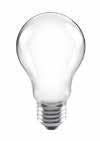 Glühlampe A65 klar LED Bulb A65 clear 60393 10 / 100 LED Glühlampe A65 matt LED Bulb A65 frosted 60394 10 / 100 CRI