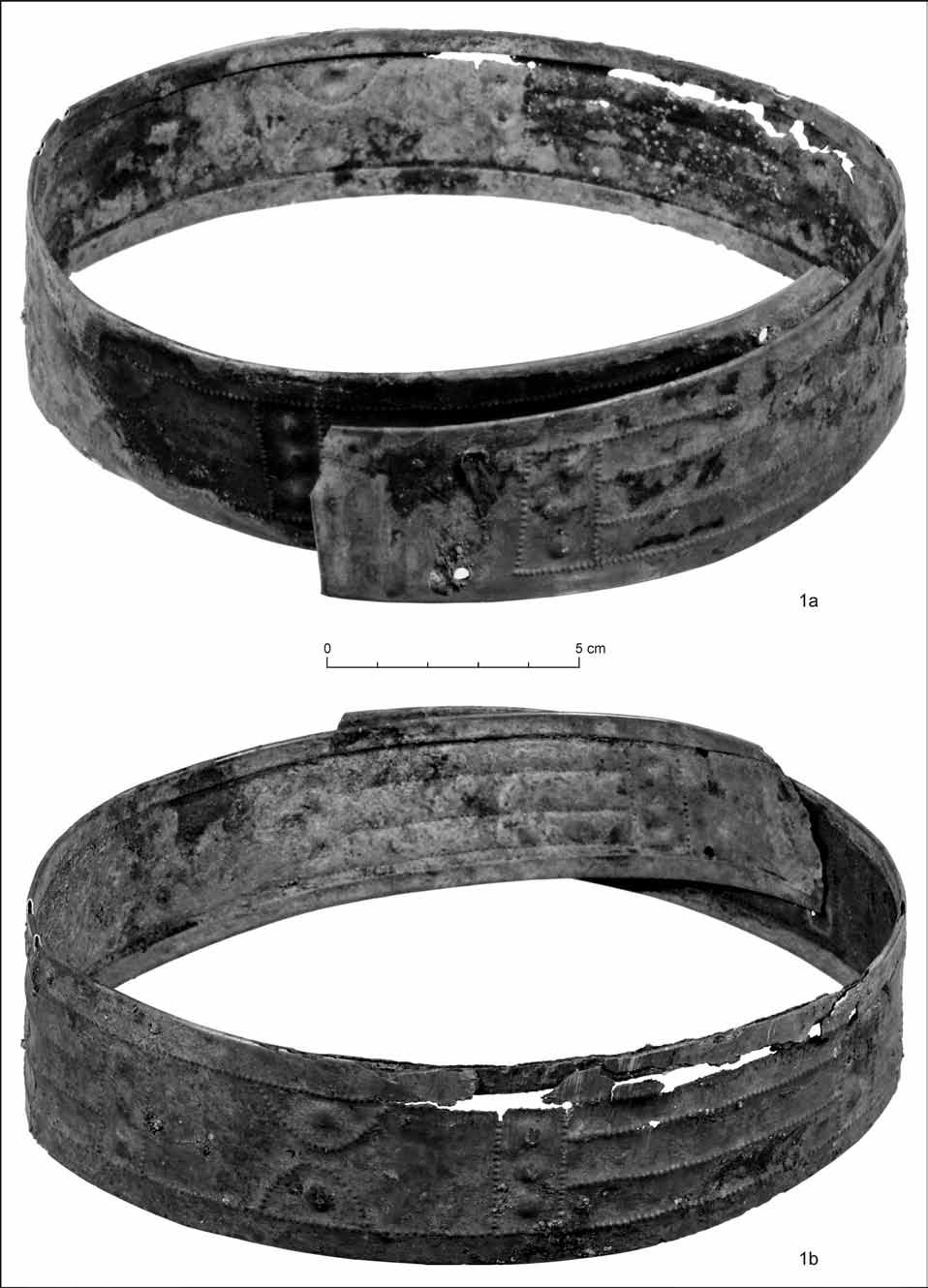 Depot bronzových predmetov z hradiska lužickej kultúry na Sitne 269 Tab. VII.