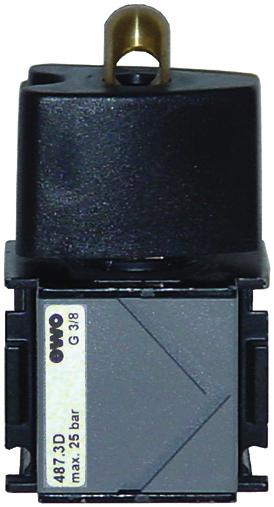 F A B F B A Druckluft-Wartungsgeräte Baureihe variobloc, G 1 4 G 1 Verteiler 486 Druckluftverteiler mit vier Abgängen können als beliebige Entnahmestelle bzw. Träger für Zusatzmodule (z.b. Druckschalter) genutzt werden.