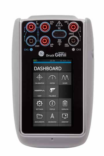 GE Measurement & Control DPI 620 Genii Erweiterter modularer Kalibrator und HART- / Foundation Fieldbus Kommunikator