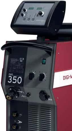 DMS 250 / 300 / 350 - Technikdesign für Profis 1 3 4 5 6 7 1 Drahtspulendorn mit Spulenbremse, für Drahtspulenadapter