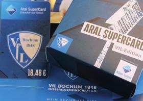 Aral SuperCard VfL-Sammelalbums Gestaltung und Umsetzung eines individuellen streng limitierten ARAL