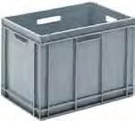 TIXIT EURO-Norm-Behälter zum preisgünstigen Lagern und Transportieren von Produkten EURO-Behälter Behälter mit Muschelgriffen.