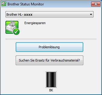 Treiber und Software Status Monitor Das Dienstprogramm Status Monitor ist eine konfigurierbare Softwareanwendung, mit der Sie den Status eines oder mehrerer Geräte überwachen können.
