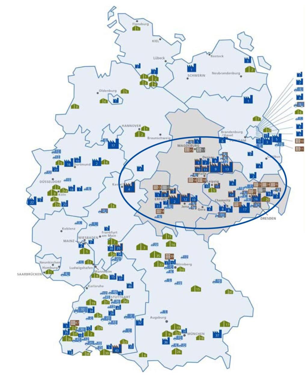 Mitteldeutschland weltweit führende Solarregion Zulieferer Industrie Distributoren Hochschulen/Institute Ministerien Im Solarvalley Mitteldeutschland: 43% des deutschen PV-Industrieumsatzes 10.