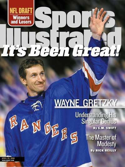 Strategisches Denken Wayne Gretzky (einer der erfolgreichsten Hockeyspieler aller Zeiten).