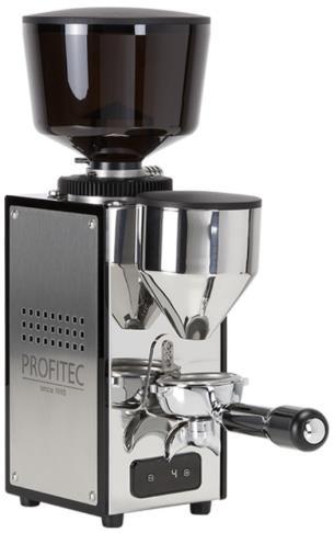 PROFITEC PROT64 Die ProT64 ist eine professionelle Mühle mit Direktmahlung und digitaler Programmierung der Mahldauer in Zehntelsekunden.