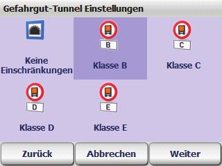 Gefahrgut-Tunnel Einstellungen 2007 wurde mit dem Europäischen Übereinkommen über die internationale Beförderung gefährlicher Güter auf der Straße (ADR = Accord européen relatif au transport