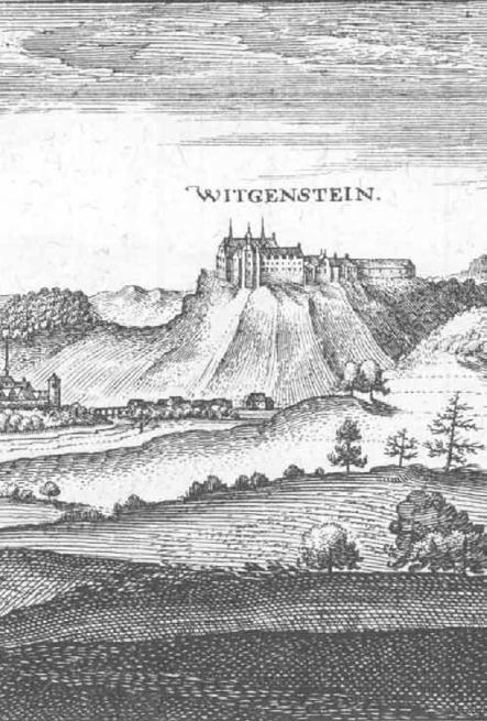 Lernen auf einem Campus mit Geschichte Mit der Ankunft in Bad Laasphe grüßt, hoch thronend auf dem Berg oberhalb der kleinen Kurstadt, das Schloss, ehemaliger Stammsitz des Hauses Sayn-Wittgenstein.