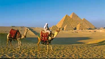 gewaltigen Tempelanlagen zwischen Theben und Abu Simbel erleben wir die berühmten Pyramiden von Gizeh, die Schätze der Pharaonen im ägyptischen Nationalmuseum in Kairo.