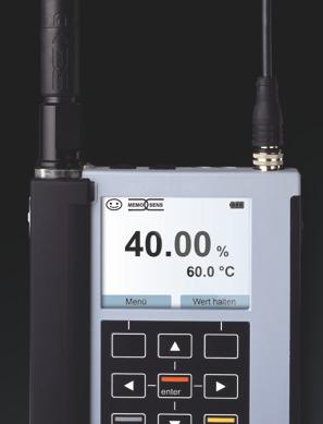 Dabei lässt sich auch der integrierte Temperaturfühler des Memosens-Sensors mit dem Portavo 908 Multi ganz einfach kalibrieren.