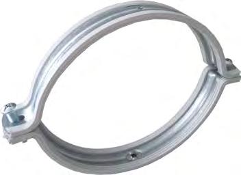 R+F Optiline Lüftungsrohrschellen Anwendung Für Spiralrohre, Größe 80 630 mm Technische Merkmale Stahl: 1.