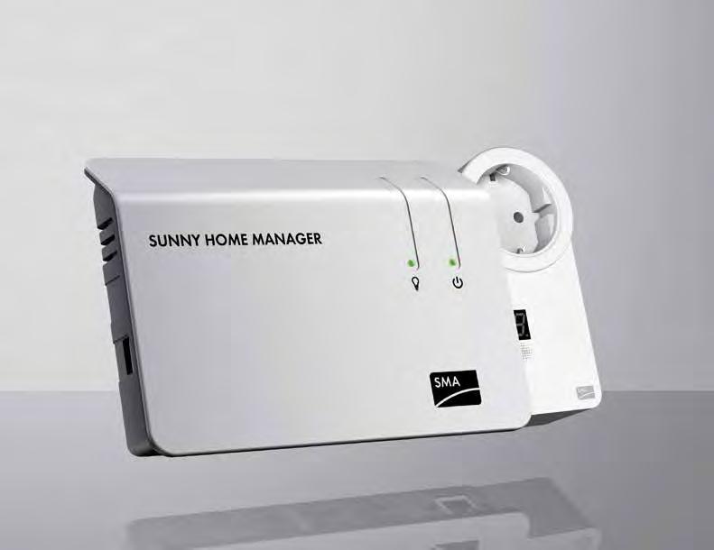 Sunny Home Manager HM-BT-10, HM-BT-10-Set Innovativ Einfach Transparent Flexibel Wirkleistungsbegrenzung am Netzanschlusspunkt Verbrauchsanalyse bis zum einzelnen Verbraucher Anzeige von