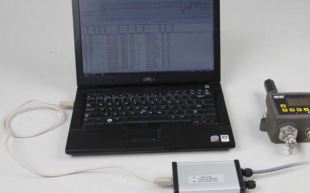 Contamination Monitoring Sensor SPEZIFIKATION LED basierter automatischer Partikelzähler, nach dem Abschattungsprinzip arbeitend Analyse-Bereich ISO 4406:1999 Code 0 bis 25 NAS 1638 Klasse 00 bis 12