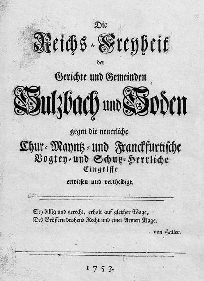 Zunächst hatten sie im gleichen Jahr den Sulzbachern feierlich bestätigt, sie über das alten Herkommen nie mahlen zu beschweren und 1444 bekannten sie in einem Schreiben an den neuen Kaiser Friedrich