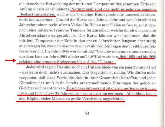 Klima, Heinz Haber, Seite