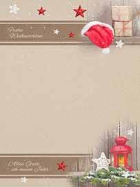Weihnachtliche Motivpapiere 2016 Für stimmungsvolle Weihnachtspost,