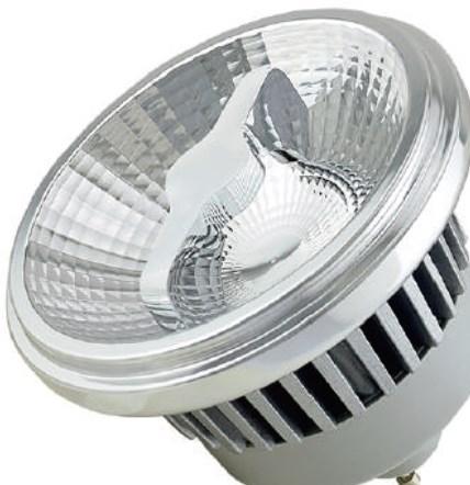 LED Leuchtmittel AR111 Aluminium Druckguss LED Typ: CREE XBD / Epistar 12VDC /