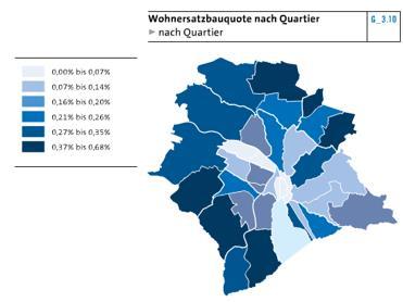 Herausforderung Wachstum Wohnersatzbauquote nach Quartier Nach Quartier 0.00% bis 0.07% 0.08% bis 0.14% 0.15% bis 0.20% 0.21% bis 0.26% 0.27% bis 0.35% 0.36% bis 0.