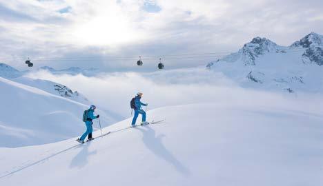 Snowboard und Langlauf bieten wir unseren Gästen