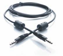Audio Kabel Audio-M/M-x Einzelkabel zum Anschluss des Audio-Kanals.