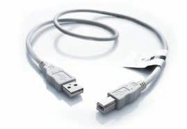 USB-AM/BM-x Einzelkabel zum Anschluss des USB-Kanals.
