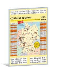 Sonderpublikationen Containerdepotkarte Rekonditionierungskarte Feuerlöscherkarte Beilage in Gefahr/gut-Ausgabe 4 vom 05.