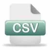 1.18 Struktur der CSV- Datei CSV (Comma Seperated Values) ist der Übergriff für eine strukturierte ASCII- Datei die mit einfachen Mitteln maschinell ausgewertet werden kann.