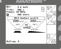 750.000 ZA 20 21 2003 AMATRON + Das intelligente Bedien-Terminal Mit der Weiterentwicklung zum AMATRON + wurde eine automatische Erfassung und Dokumentation von