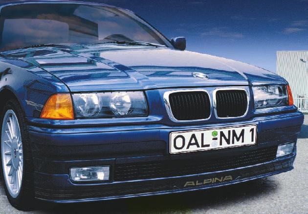 41 00 171 ALPINA AERODYNAMIC ALPINA Spoiler geben Ihrem BMW ein unverkennbares, markantes Erscheinungsbild.
