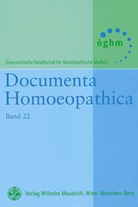 ÖGHM Band 22 - Documenta Homoeopathica Reading excerpt Band 22 - Documenta Homoeopathica of ÖGHM Publisher: