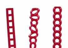 MODELLIEREN Wachsretentionen für UK-Modellguss-Gerüste Zum sicheren Befestigen der Kunststoff-Sättel an partiellen UK- Modellguss-Prothesen Lieferformen Inhalt Einheit Stück REF Farbe rot, Länge 17