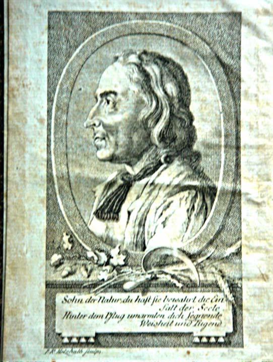 Kleinjogg 1716-1785 Radierung von T.