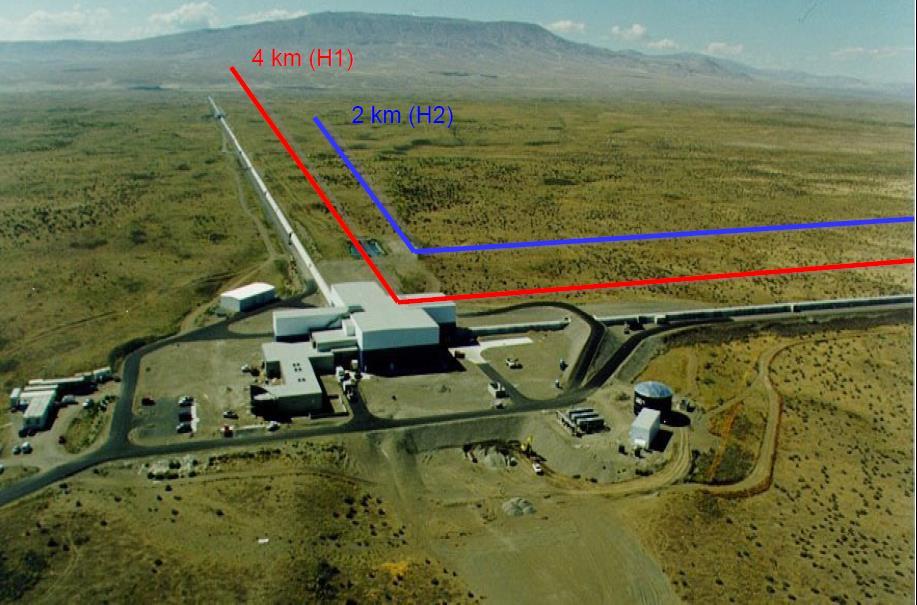 GWellen-Interferometer LIGO H2