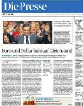 ÖSTERREICH Die Presse Die Presse ist eine überregionale österreichische Tageszeitung mit bürgerlich-liberalem Standpunkt und internationalem Anspruch. Seit dem 15.