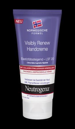 Die Produkte Neutrogena Visibly Renew Bodymilk Hilft der Haut, ihre Elastizität
