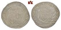 Schrötlingsfehler am Rand, sehr schön + 612 Commonwealth, 1649-1660. 6 Pence 1649, London. Münzzeichen Sonne. Seaby 3219.