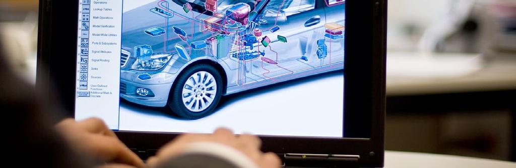 Studiengang und mechatronische Systeme Für die Fahrzeugindustrie ist die Integration von neuen Technologien eine zentrale Aufgabe.