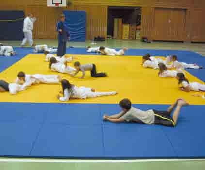 Im Vordergrund des Judotrainings stehen neben dem Erlernen der Judotechniken vor allem der Spaß am Sport und die Vermittlung der Judowerte Höflichkeit, Hilfsbereitschaft, Ehrlichkeit,