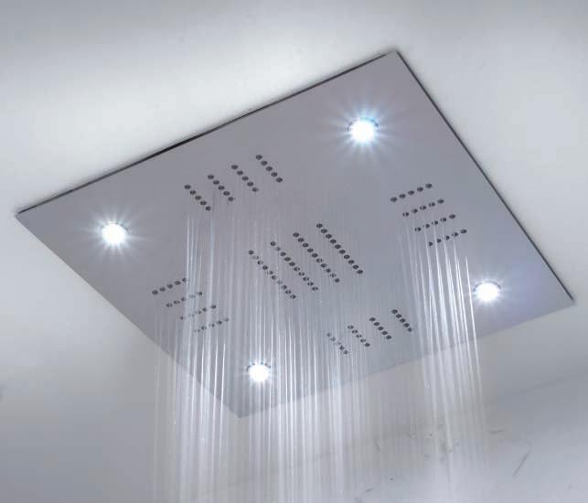 Oberfläche usw. Zusätzlich integrierte LED-Strahler sorgen für effektvolle Licht szenarien.